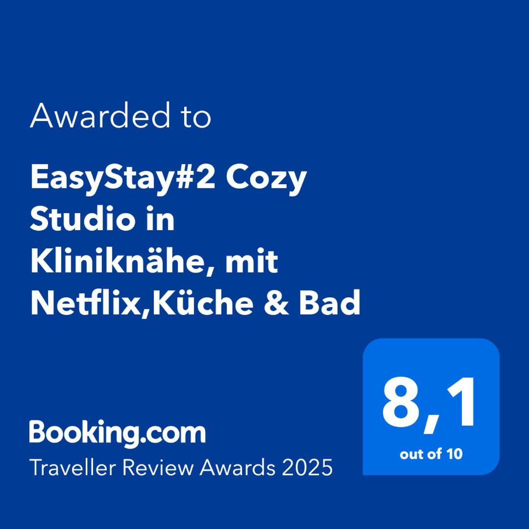 Easystay#2 Cozy Studio In Kliniknaehe, Mit Netflix,Kueche & Bad Bad Oeynhausen Exterior foto